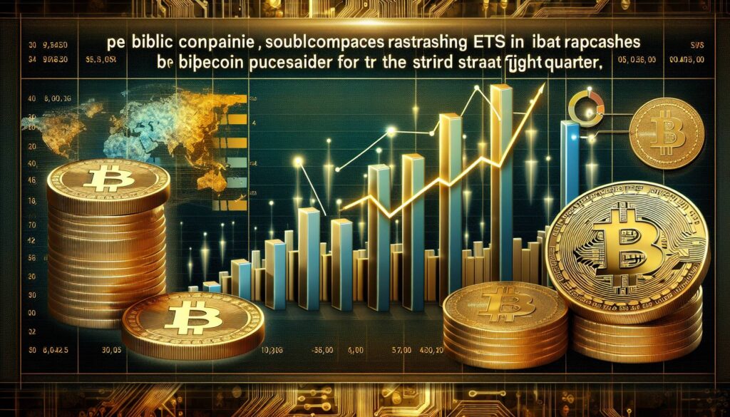 Public companies outpace ETFs in Bitcoin purchases for third consecutive quarter