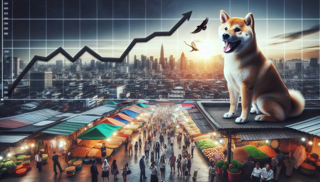 Shiba Inu's notable rise amidst market momentum