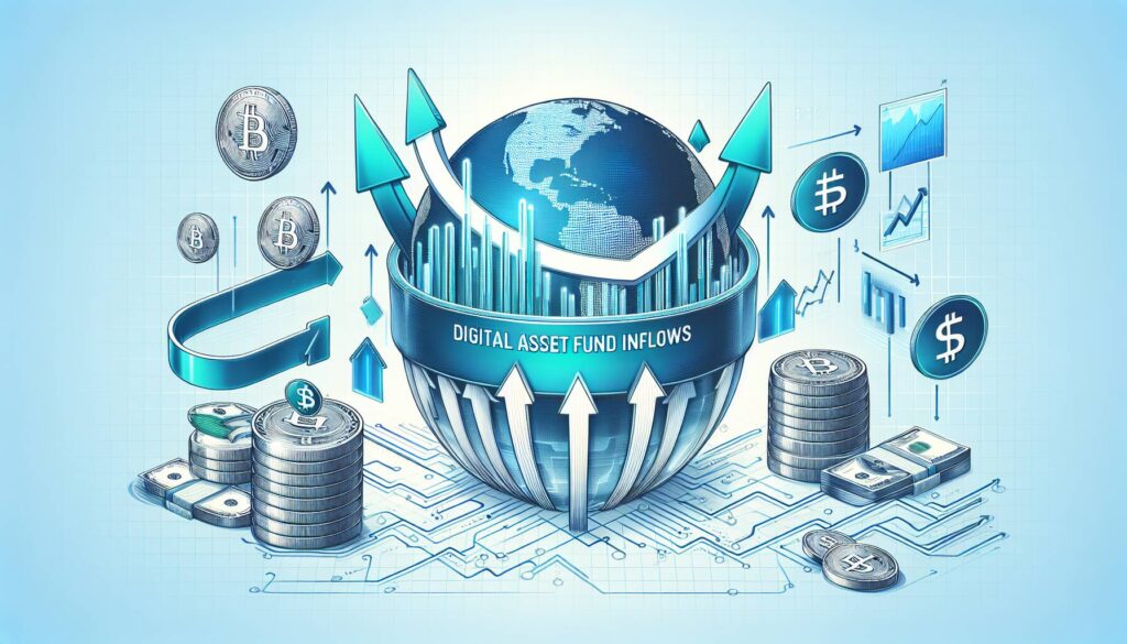Surge in digital asset fund inflows