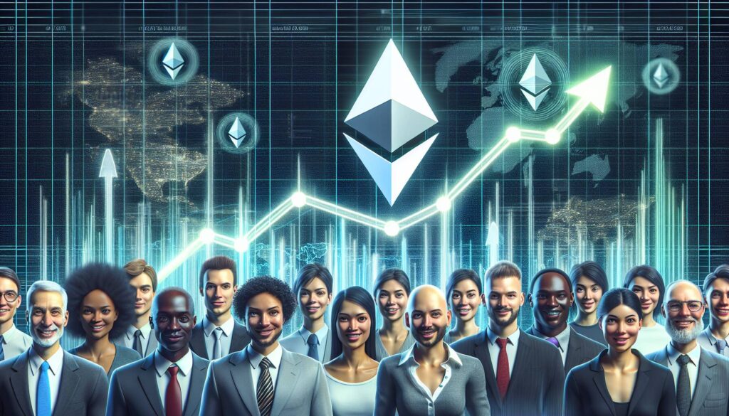 Surge in investor interest for Ethereum's ether