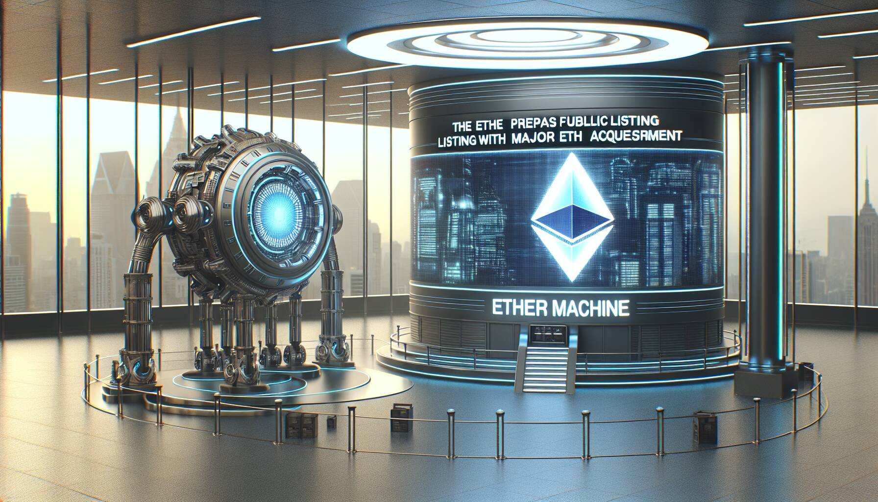 The Ether Machine prepares for public listing with major ETH acquisition