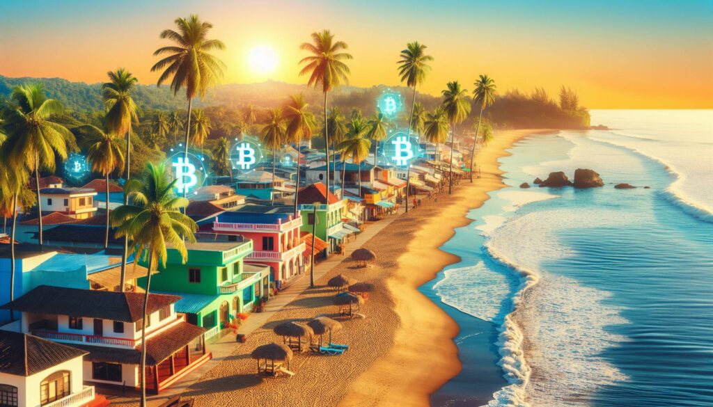 The Salvadoran beach town that became a Bitcoin testbed - BBC