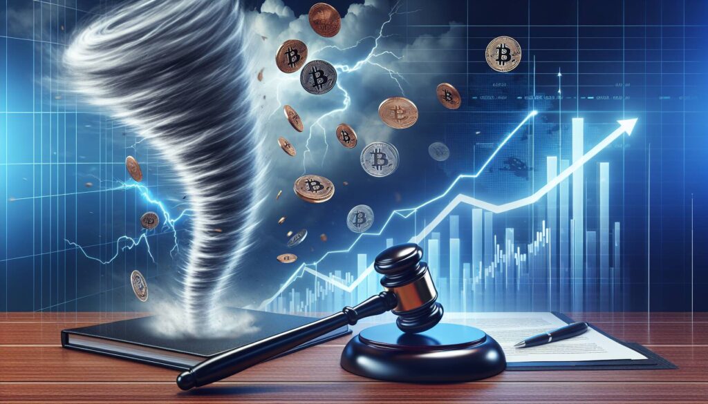 Tornado Cash price jump following legal victory