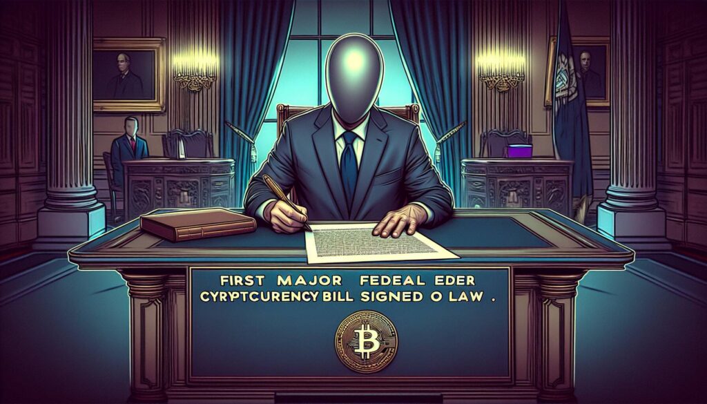 Trump Signs 1st Major Federal Cryptocurrency Bill Into Law - ABC News