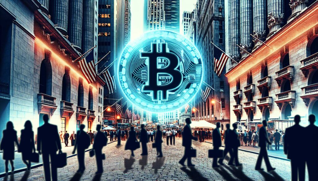 Wall Street blurs the lines with bitcoin