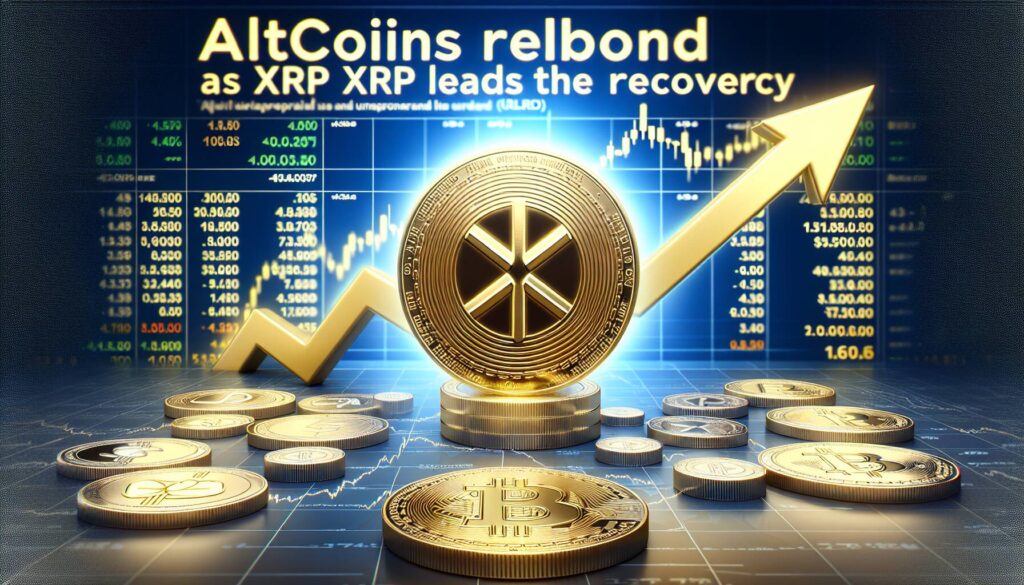 Altcoins rebound as XRP leads the recovery