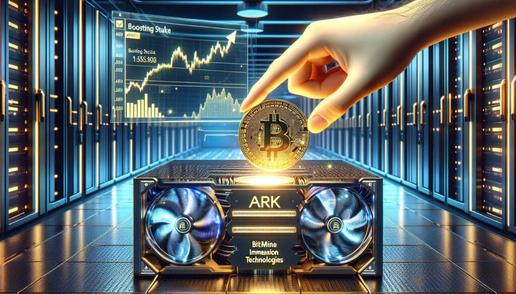 ARK Invest boosts stake in Bitmine Immersion Technologies