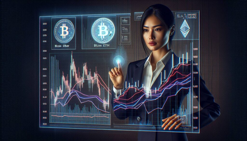 Bearish trends in Bitcoin and Ether