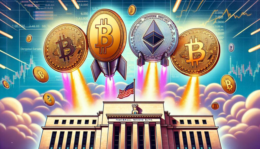 Bitcoin, Ethereum, XRP Soar Following Powell's Fed Speech: Unveiling How the Fed Is Propelling Cryptocurrencies