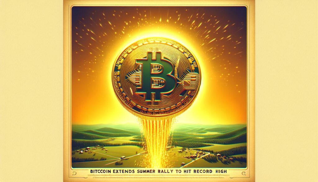 Bitcoin Extends Summer Rally to Hit Record High - Financial Times