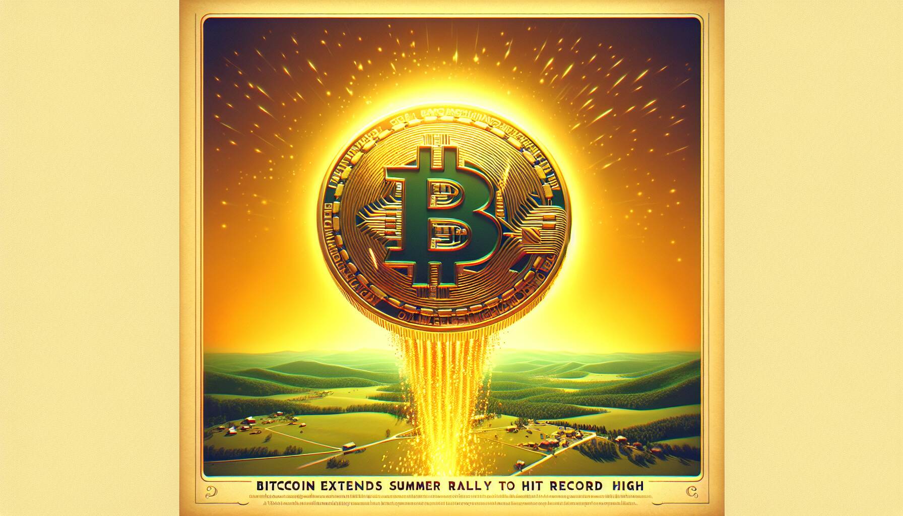 Bitcoin Extends Summer Rally to Hit Record High - Financial Times