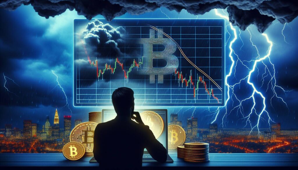 Bitcoin price drop triggers market volatility and investor caution