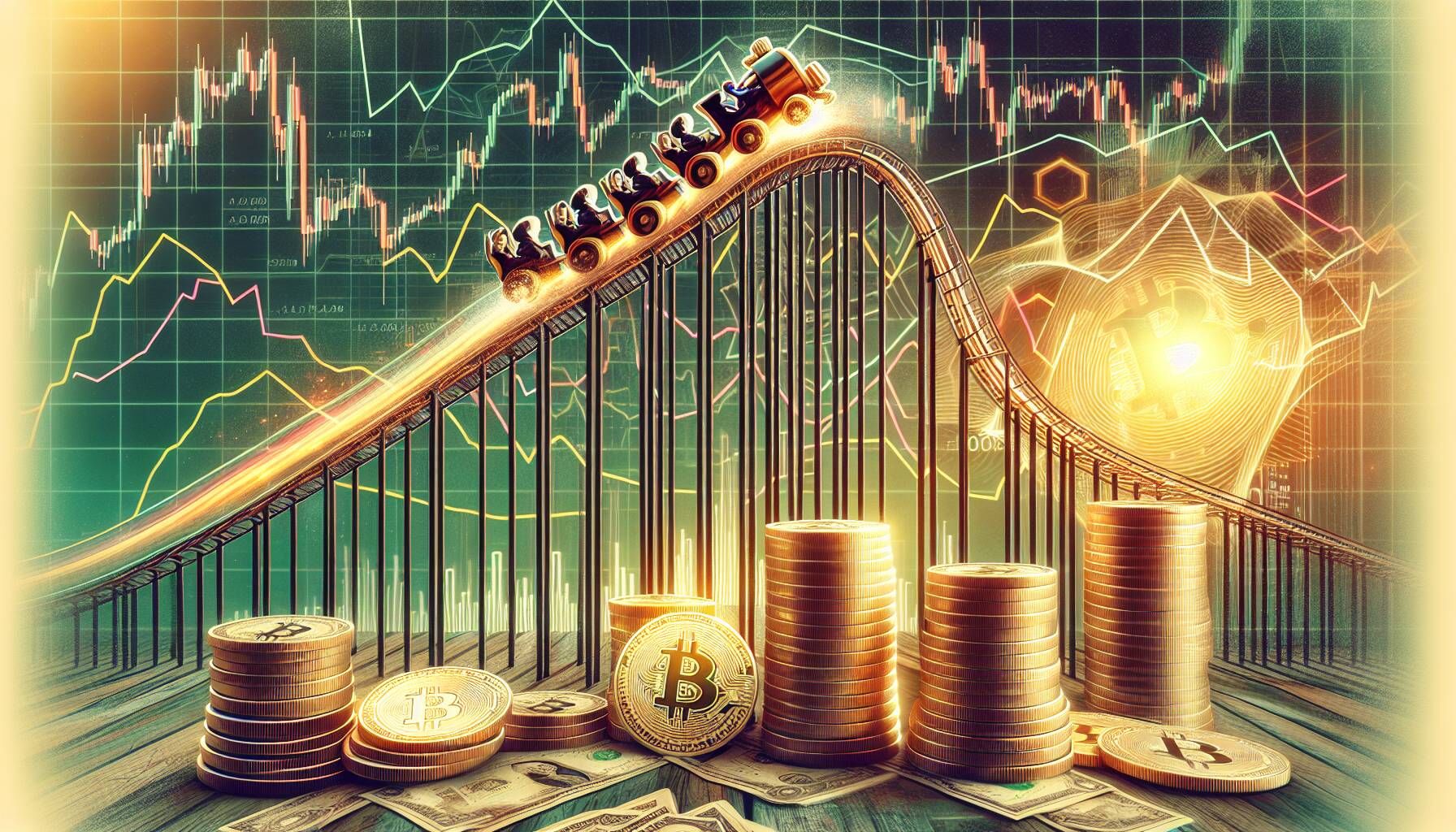 Bitcoin price volatility and profit-taking trends