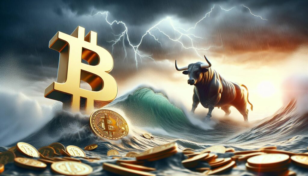 Bitcoin shows resilience amid bullish market sentiment