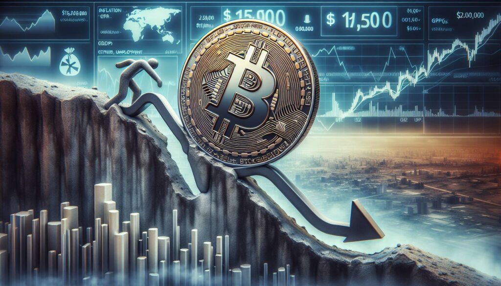 Bitcoin slides to $115,500 as macro data continues to dampen market sentiment