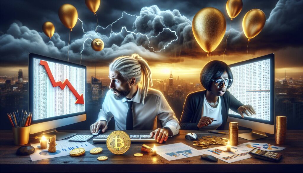 Bitcoin struggles amid market volatility and declining NFT values
