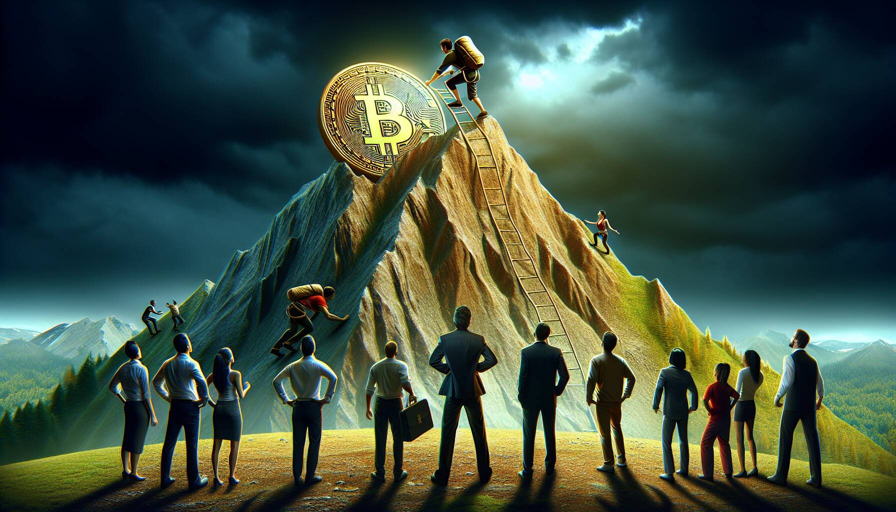 Bitcoin struggles amid resistance and investor caution