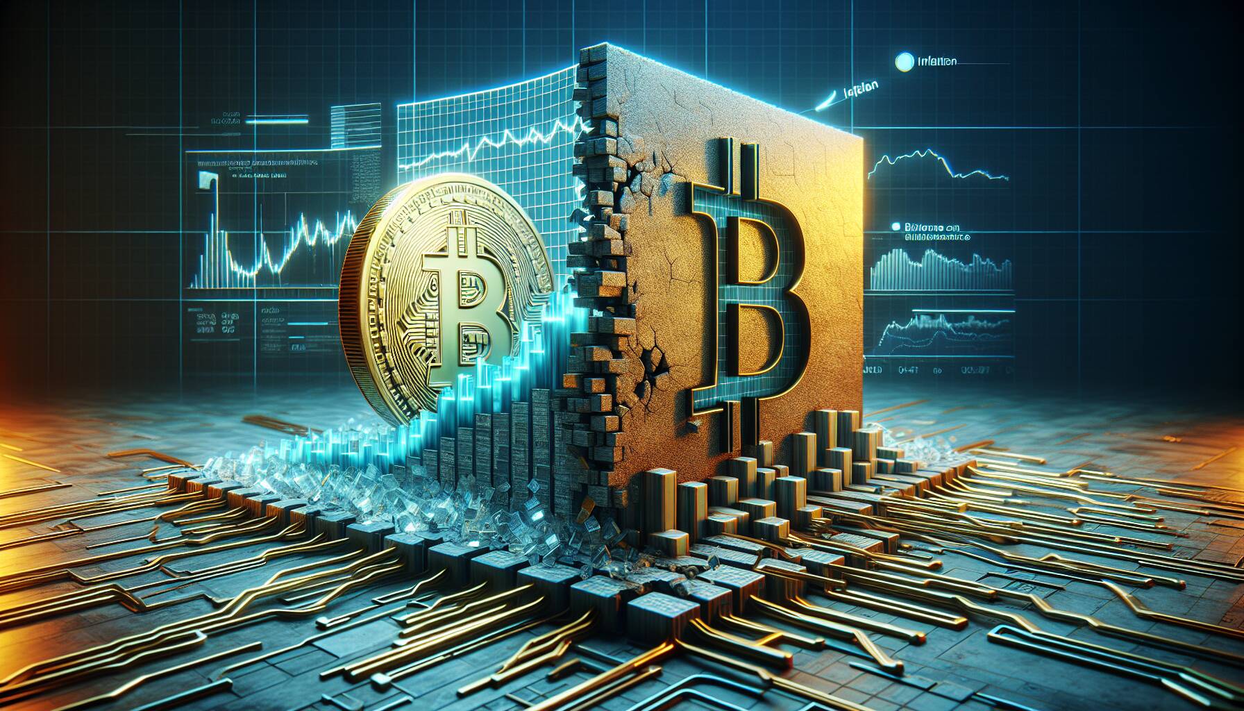 Bitcoin tests key resistance as inflation data looms