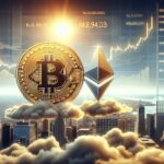 Bitcoin touches record, ether almost makes new high before rolling over - CNBC
