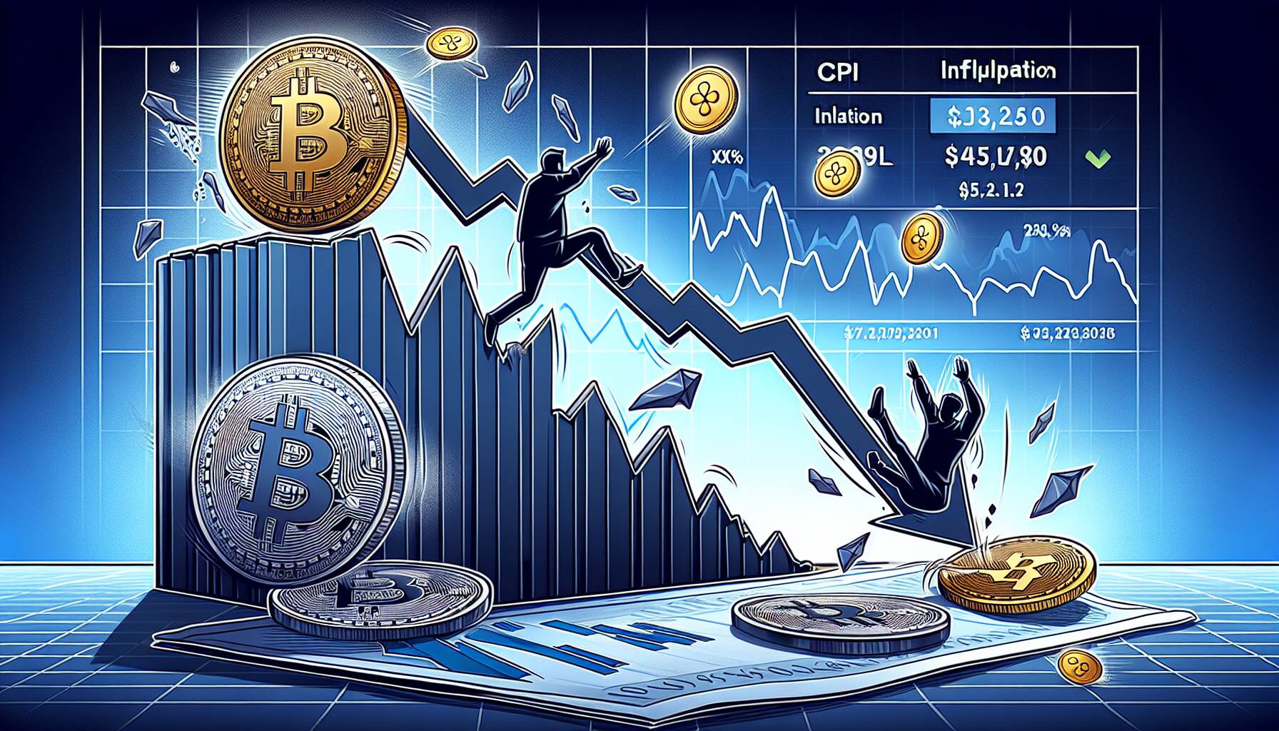 Bitcoin, XRP Fall: How CPI Inflation Data Could Halt the Crypto Rally