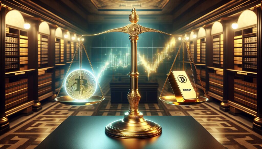 Bitcoin's rise challenges gold's traditional dominance