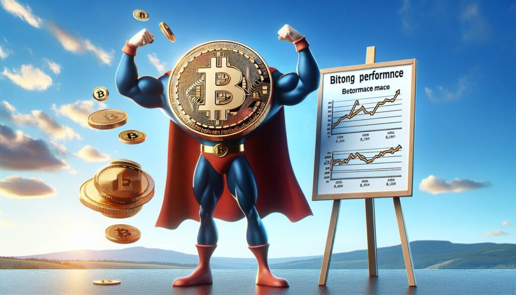 Bitcoin's strong performance and stability against MSTR