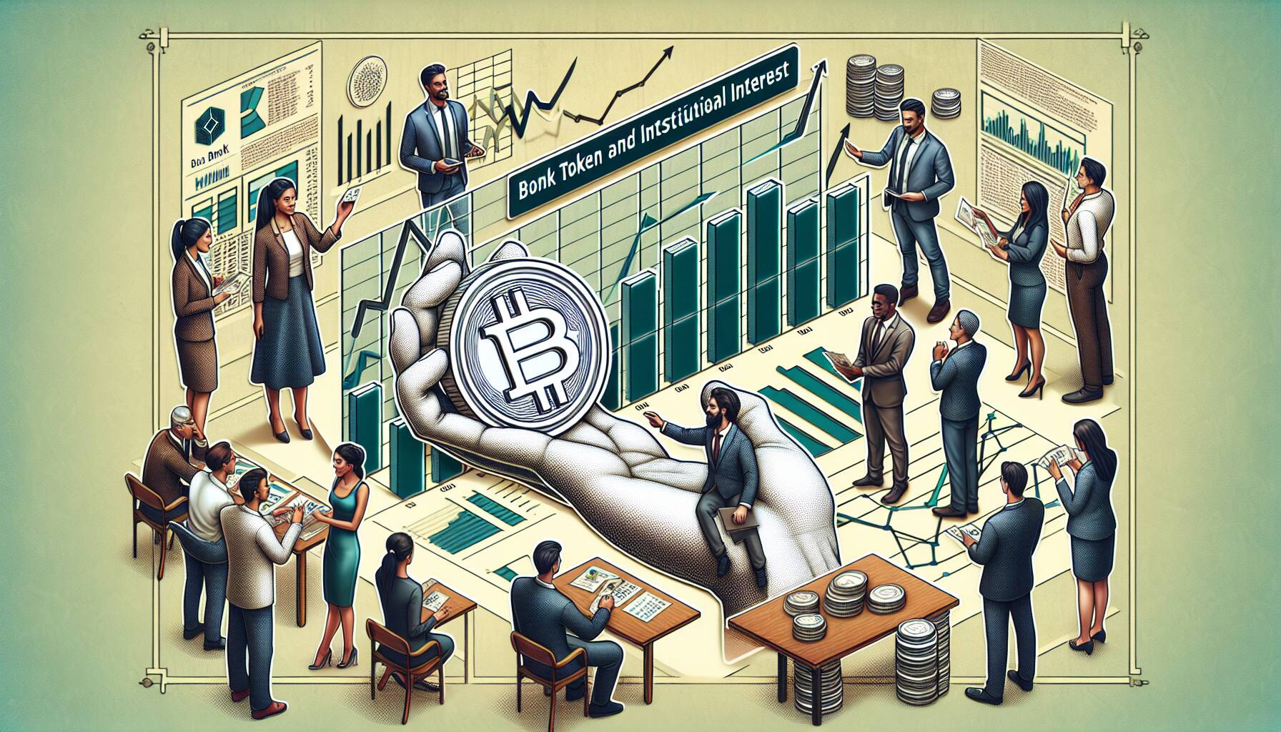 Bonk token sees rise in trading and institutional interest