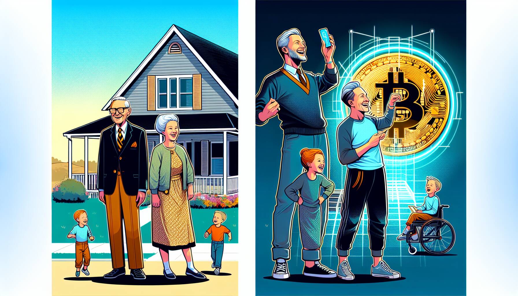 Boomers' $50K Homes vs. Gen Z's $100K Bitcoin: The Rise of Digital Assets as the New American Dream
