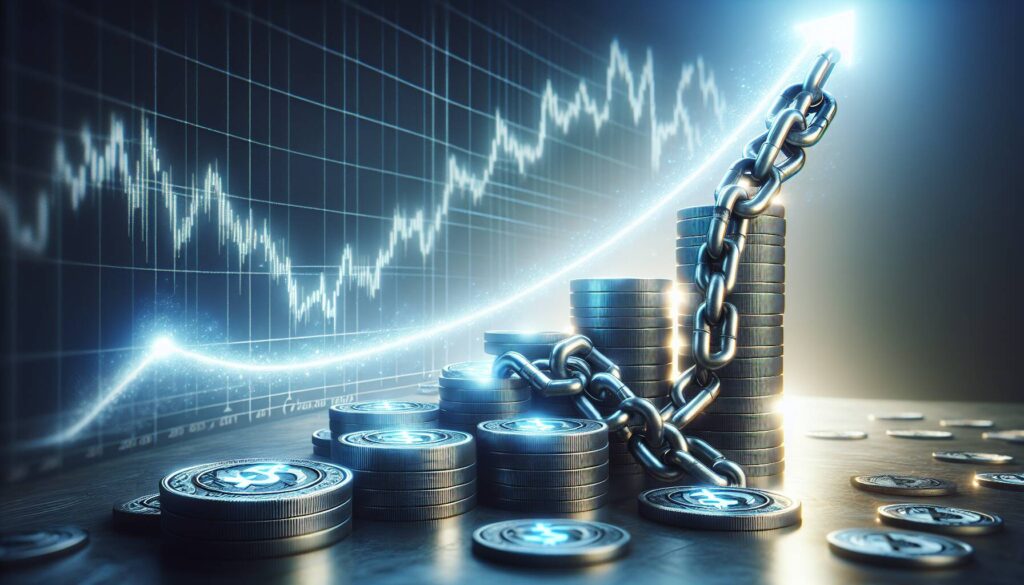 Chainlink token rebounds alongside market growth