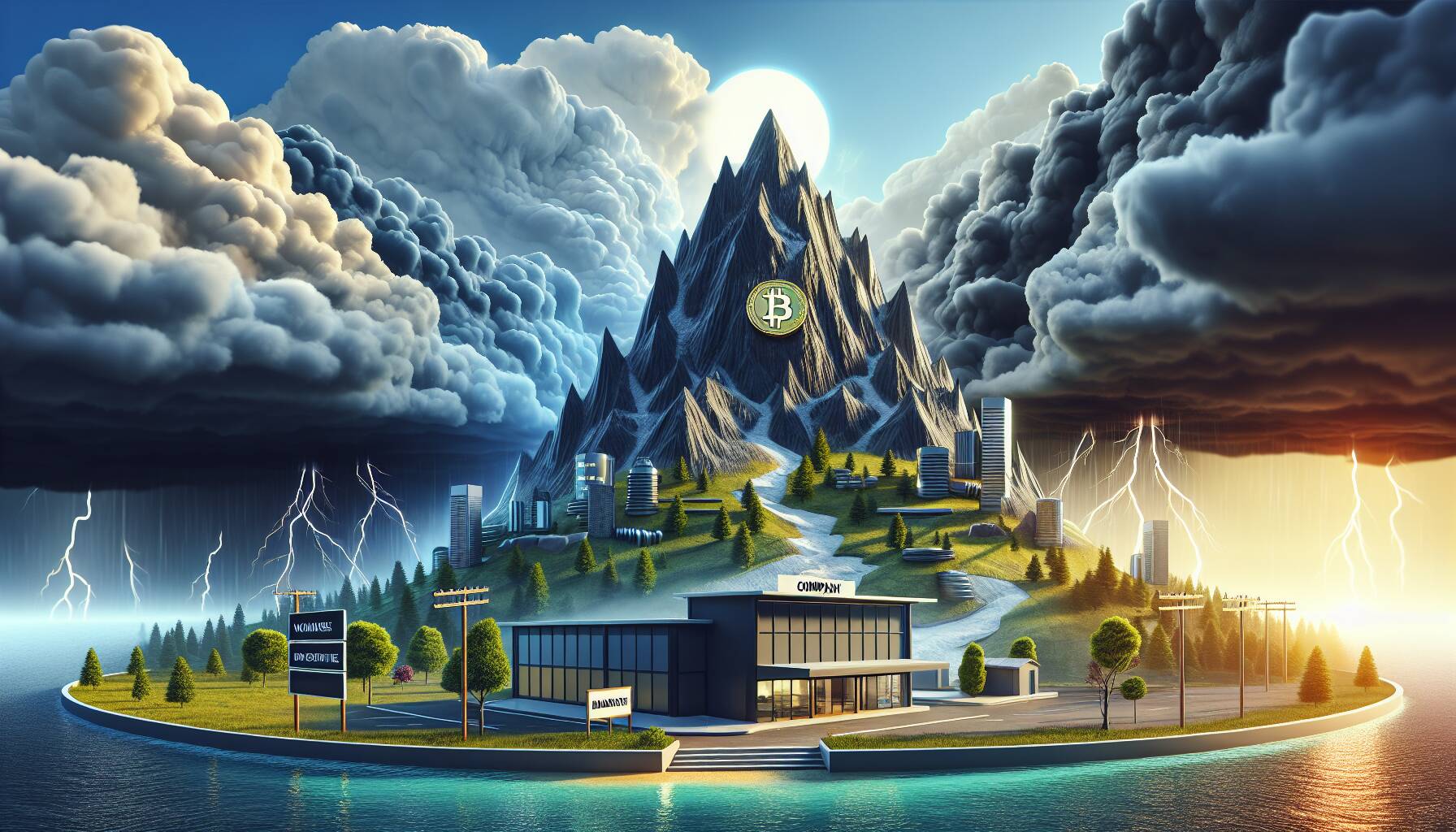 Coinbase faces challenges amid downgrade and market volatility