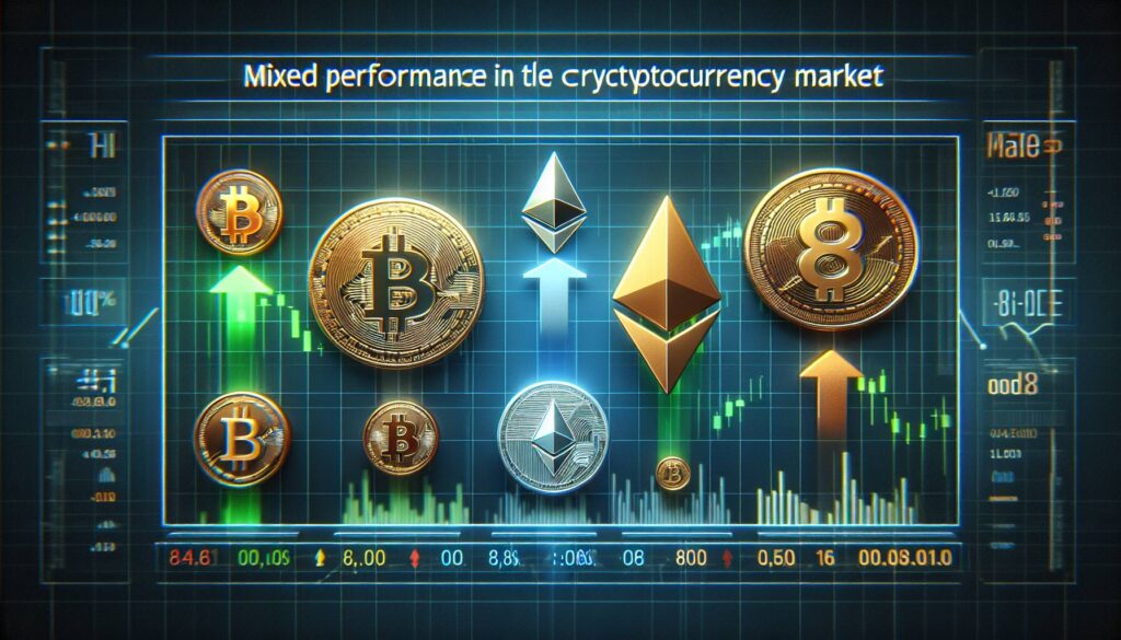 CoinDesk 20 index shows mixed performance in cryptocurrency market