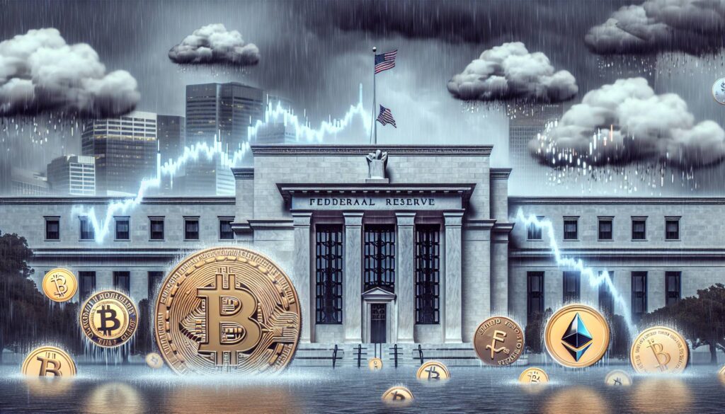Crypto market faces significant liquidations amid Fed rate uncertainty