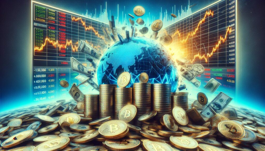 Crypto market struggles amid economic turmoil