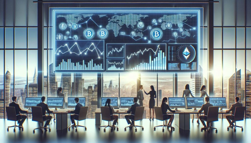 Cryptocurrency market update shows modest gains