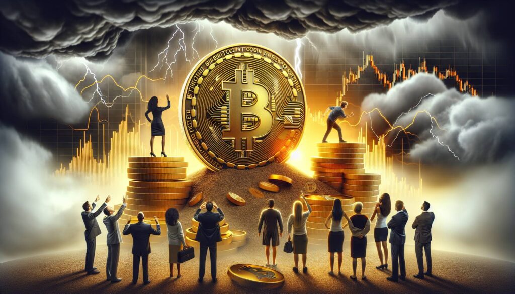 Current Bitcoin struggles amid market caution
