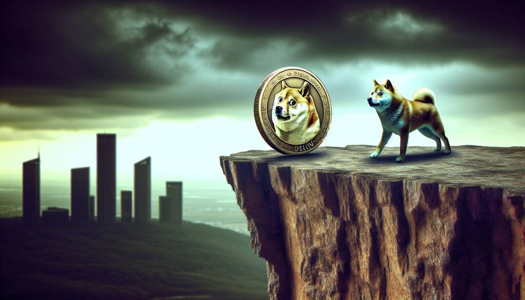 Dogecoin faces decline amid institutional support