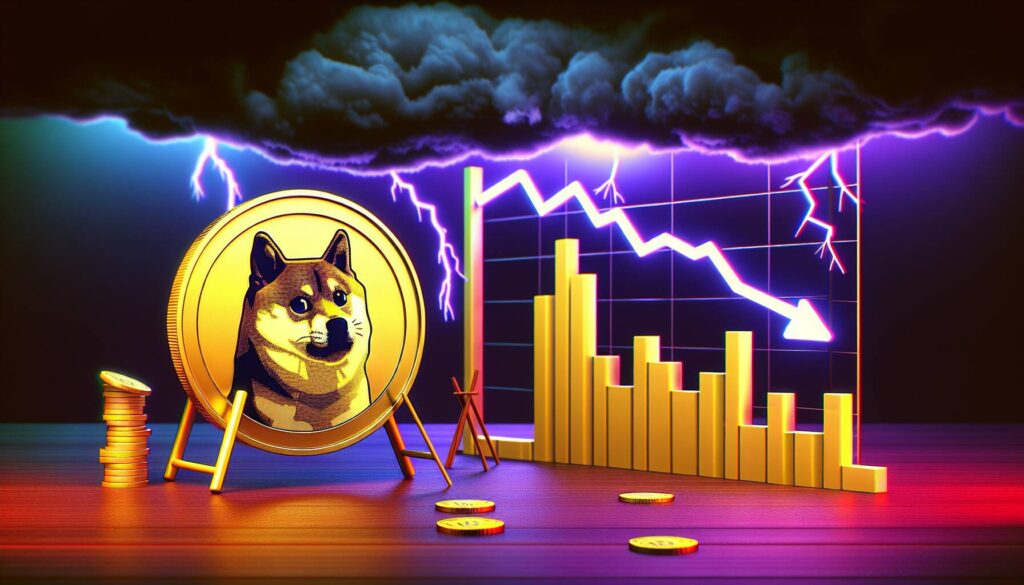 Dogecoin faces decline amid market challenges