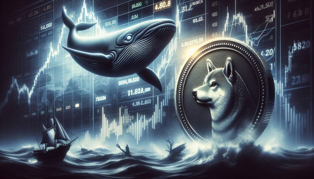 Dogecoin faces decline amid whale accumulation and market volatility