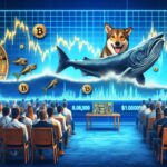 Dogecoin shows volatility amid whale activity and market sentiment