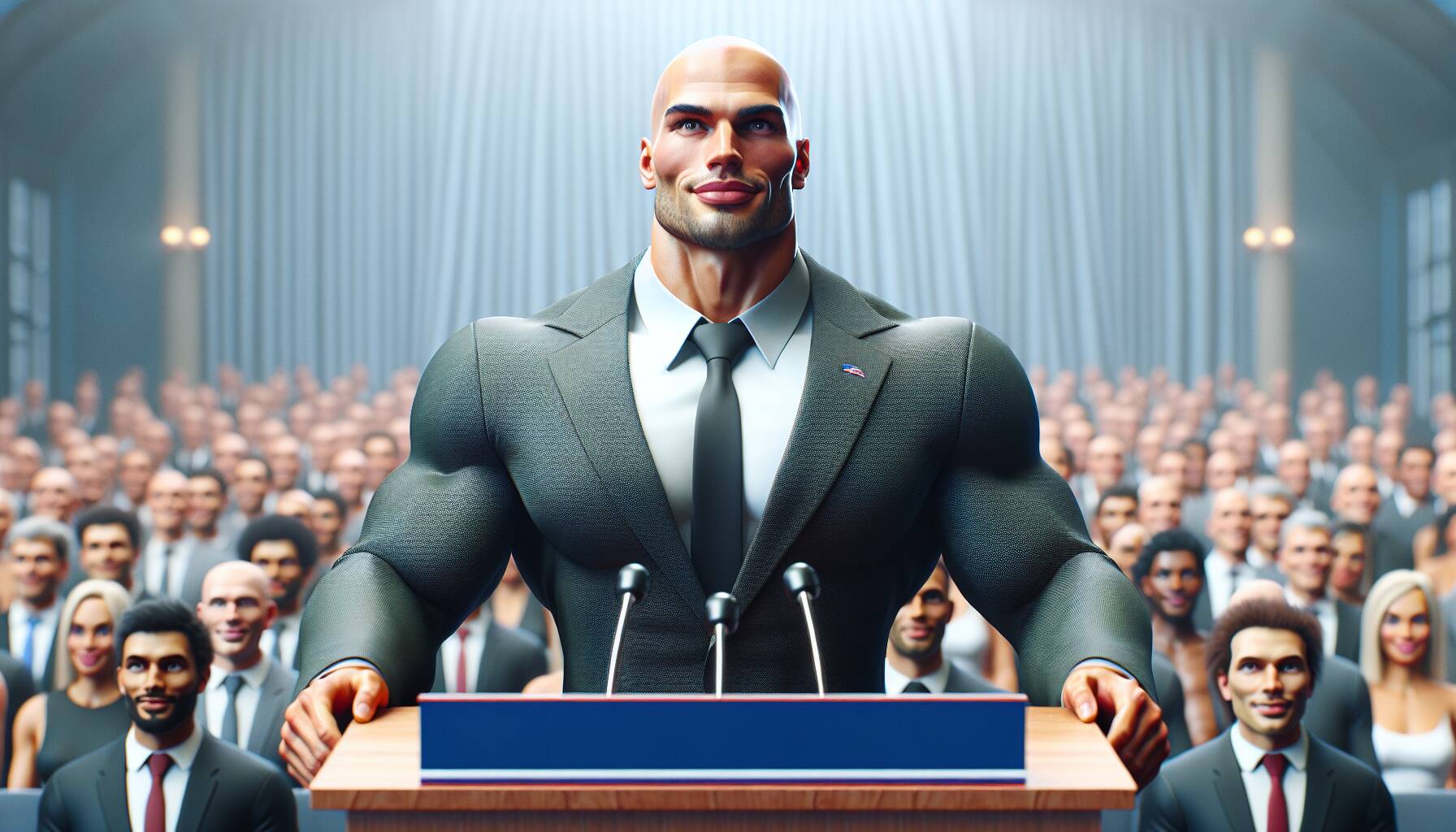 Dwayne Johnson emerges as a contender in the 2028 presidential race