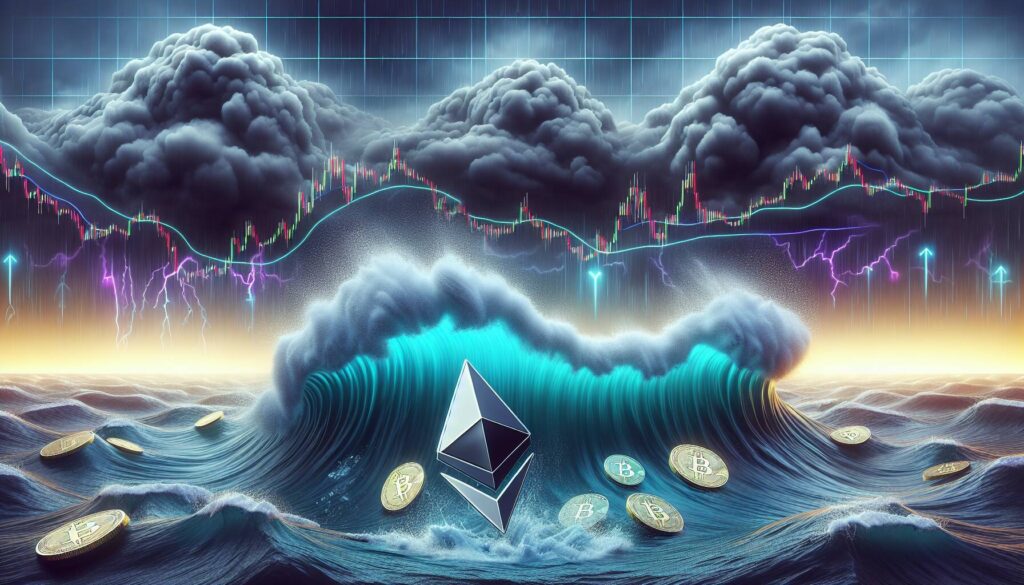 Ether faces liquidation risks amid market volatility