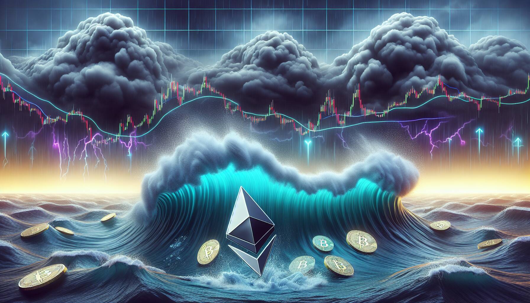 Ether faces liquidation risks amid market volatility
