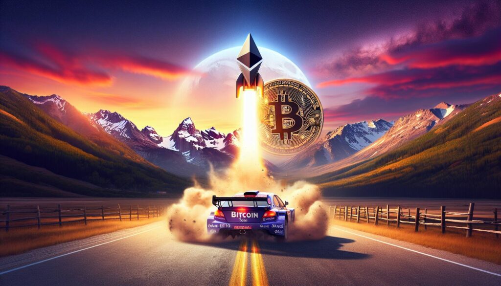 Ether rises to a fresh record, bitcoin erases gains from Jackson Hole rally