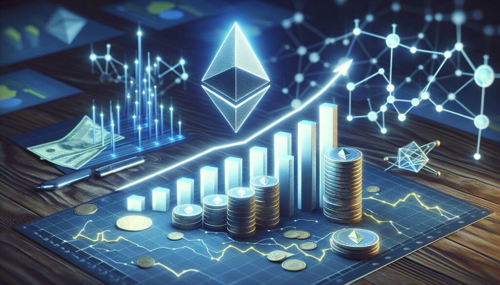Ethereum network achieves record transaction high amid staked ether surge