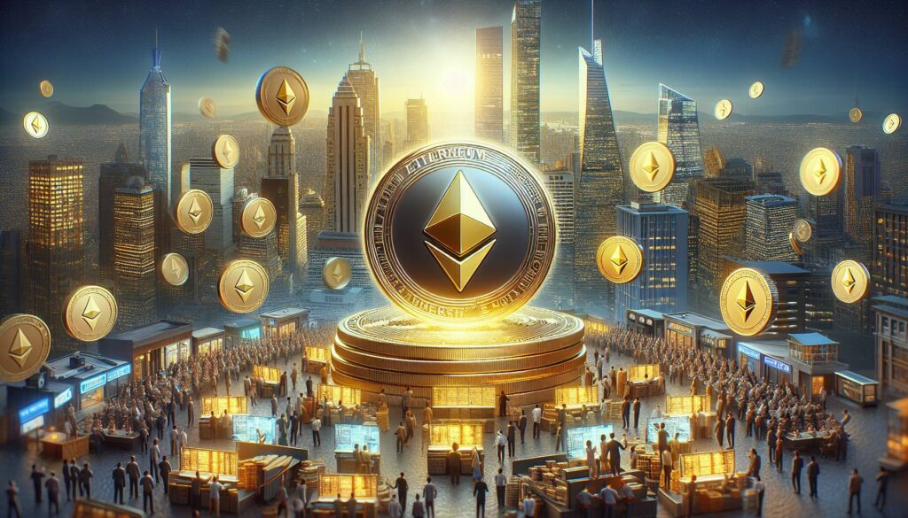 Ethereum's rising strength in the cryptocurrency market