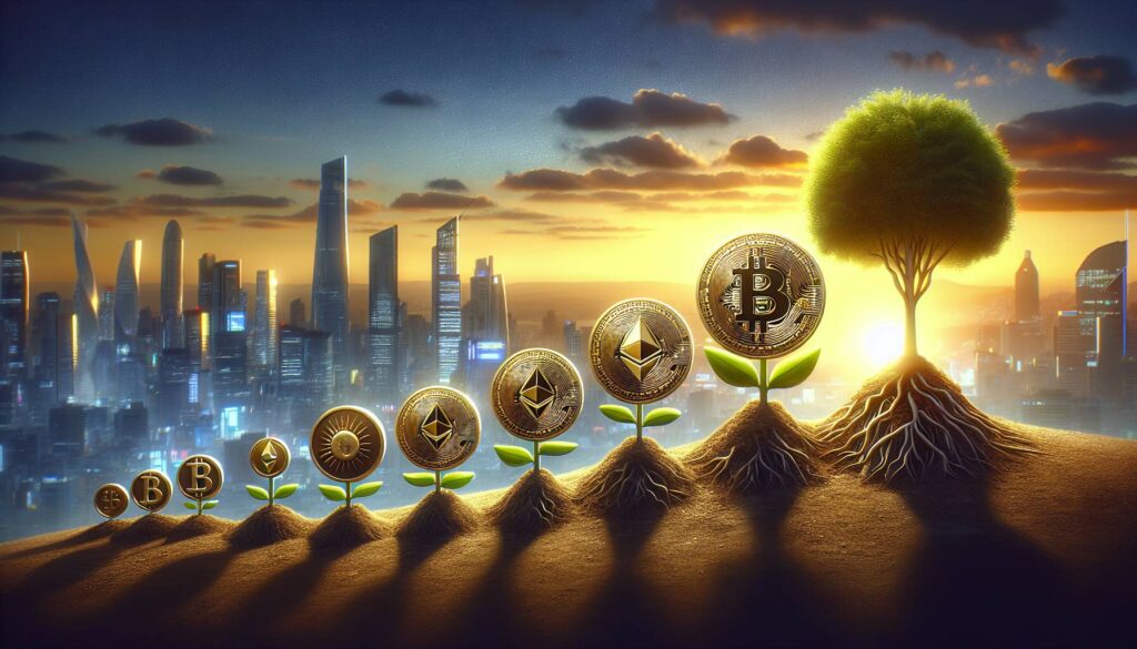 Evolving trends in the cryptocurrency market