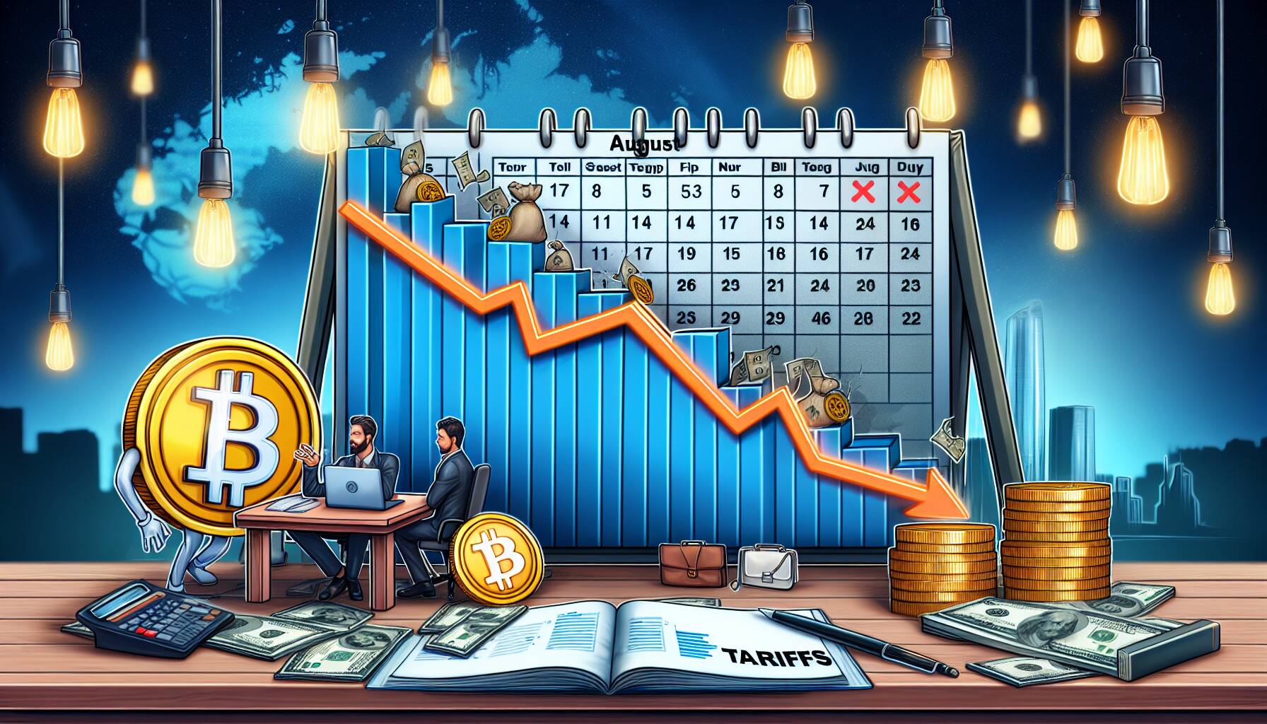 Expect the crypto rally to cool in August as new tariffs ratchet up macroeconomic concerns - CNBC