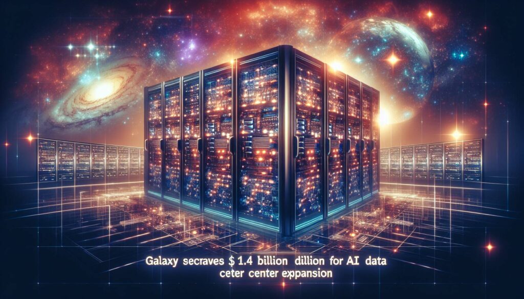 Galaxy secures $1.4 billion for AI data center expansion