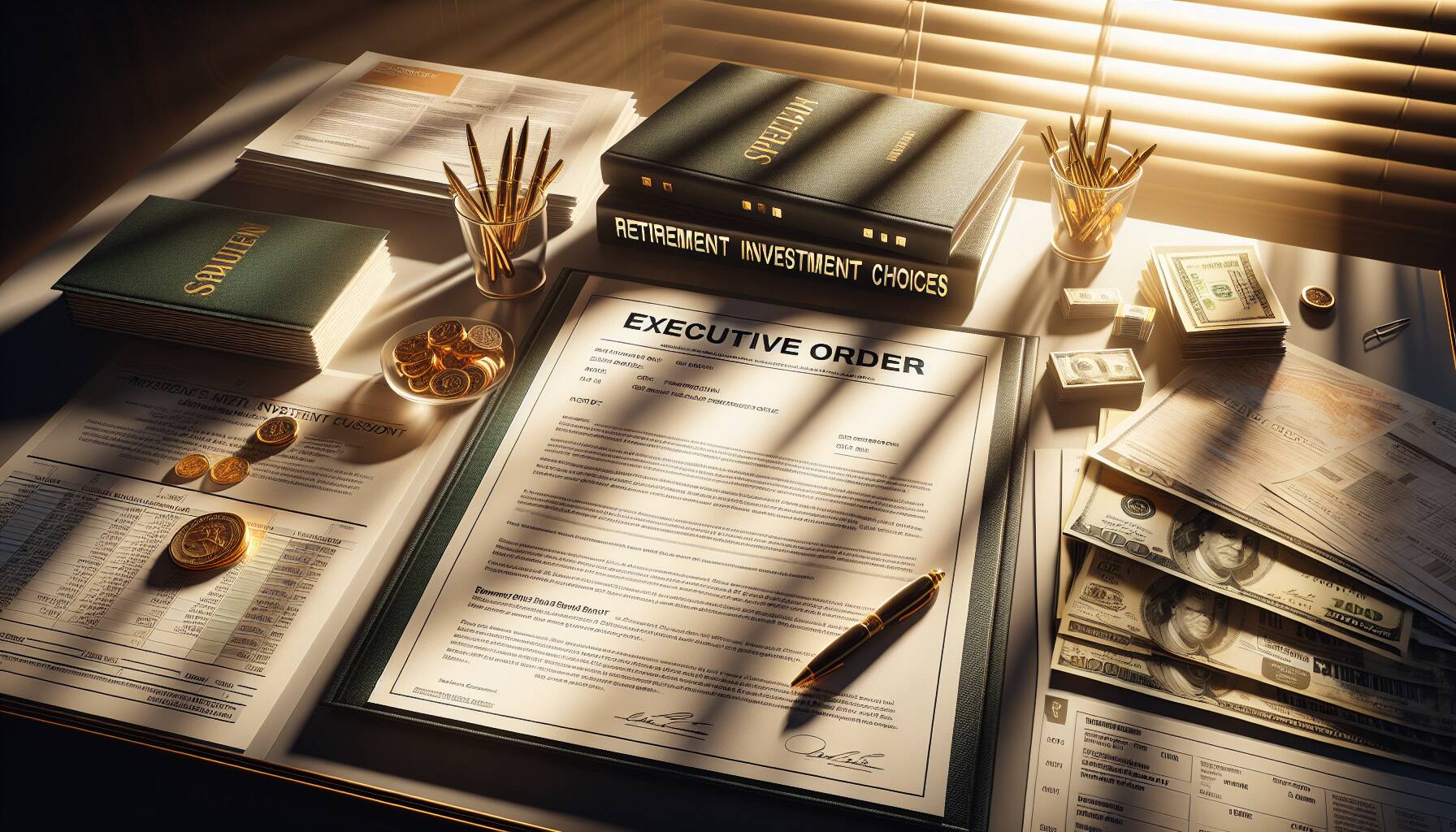 Impact of executive order on retirement investment choices