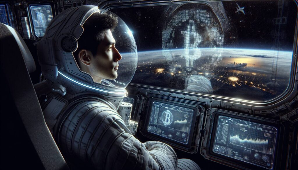 Justin Sun's journey to space inspires blockchain ambitions